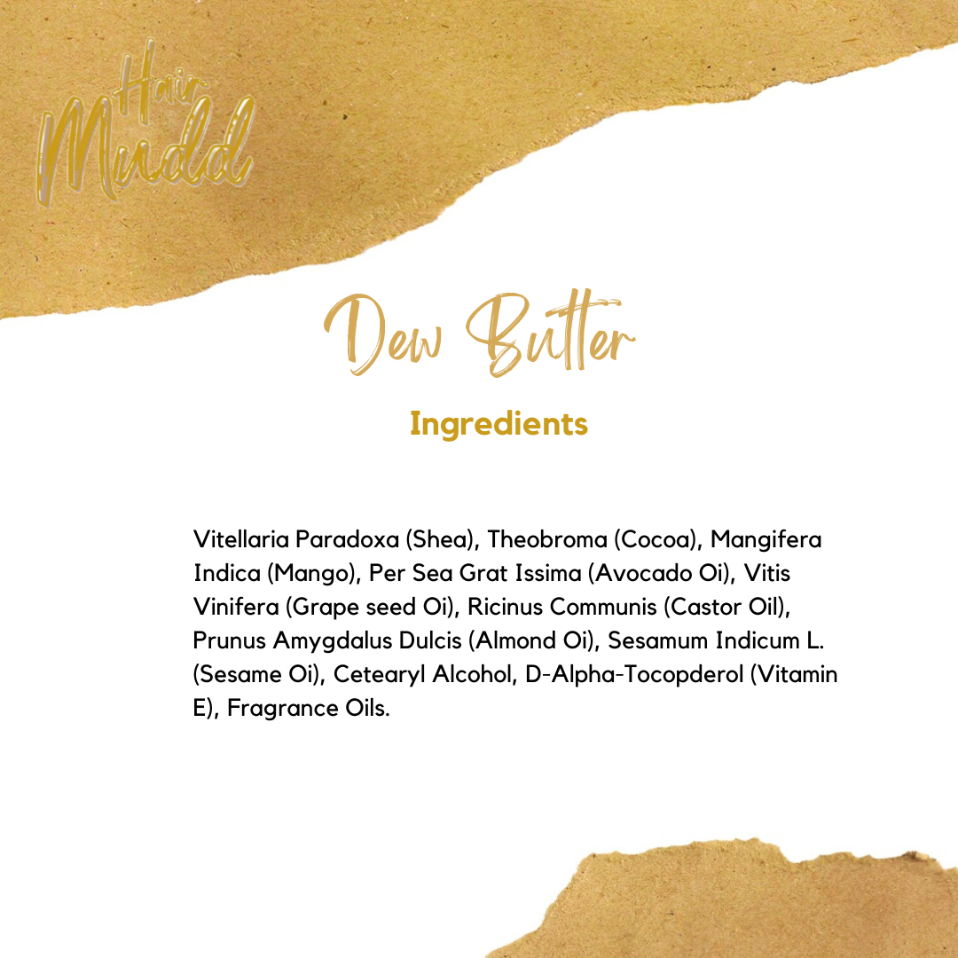 Dew Butter Hair Emollient 4oz